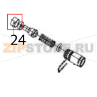 Brass sheath for valve core Hurakan HKN-ME709