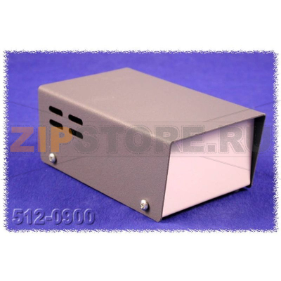 Корпус стальной 124x76x51 мм, серый, 1 шт Hammond 512-0900 