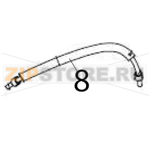 Teflon tube Hurakan HKN-ME709 Teflon tube Hurakan HKN-ME709Запчасть на деталировке под номером: 8