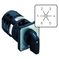Переключатель кулачковый 20 А, 2x60°, 6 положений, 1 шт Sälzer M220-61052-219M1