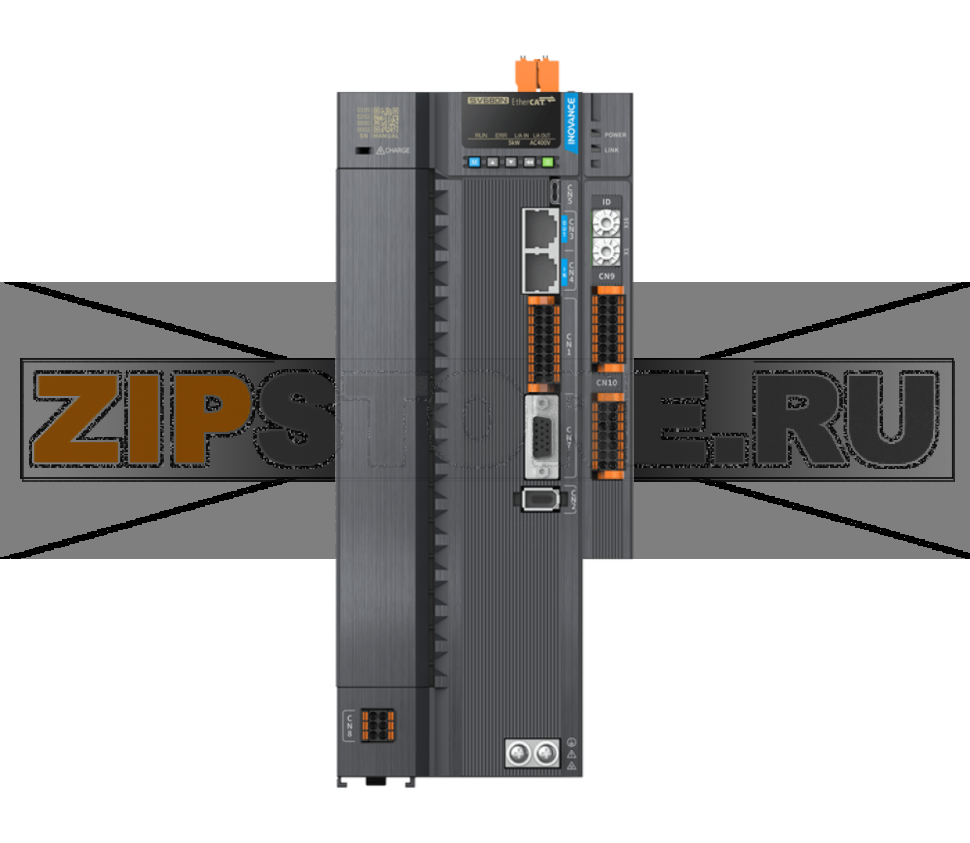 Сервопривод 380 В, 26 A, 7.5 кВт, EtherCAT (FSoE), STO, 3 фазы, IP20 Inovance SV680NT026S-GINT 