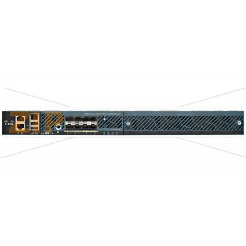 Контроллер 115 Вт, 250 точек доступа Cisco AIR-CT5508-250-K9 