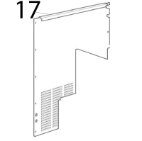 Pannello posteriore Scotsman B 40