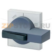 ЗАП.ЧАСТЬ ДЛЯ 8UC7212-6BD26 FOR DOOR-COUPLING ROTARY DRIVE FOR CIRCUIT-BREAKER 3VL 8UC7 DESIGN РУЧКА TI-GREY, МАСКИРУЮЩАЯ РАМКА LIGHT GRAY Siemens 8UC7210-6BD