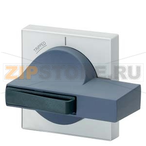 ЗАП.ЧАСТЬ ДЛЯ 8UC7212-6BD26 FOR DOOR-COUPLING ROTARY DRIVE FOR CIRCUIT-BREAKER 3VL 8UC7 DESIGN РУЧКА TI-GREY, МАСКИРУЮЩАЯ РАМКА LIGHT GRAY Siemens 8UC7210-6BD 