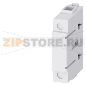 Клемма N/PE, проходная, для фронт.устан. для 3LD3 Siemens 3LD9340-2B 