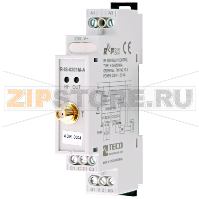 TECO R-IS-0201M-A, external SSR control module 