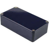 Корпус алюминиевый 111.5x59.5x31 мм, синий, 1 шт Hammond 1590BCB