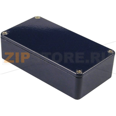 Корпус алюминиевый 111.5x59.5x31 мм, синий, 1 шт Hammond 1590BCB 