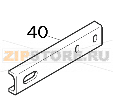 Tragbuegel Elettrobar Niagara 2150 Tragbuegel Elettrobar Niagara 2150Запчасть на деталировке под номером: 40