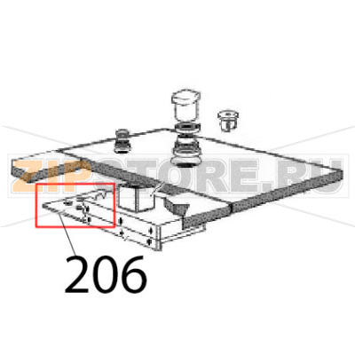 Gasket Angelo Po FC241G Gasket Angelo Po FC241GЗапчасть на деталировке под номером: 206