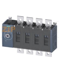 ВЫКЛЮЧАТЕЛЬ-РАЗЪЕДИНИТЕЛЬ 800A, ТР.4, 4-ПОЛ ФРОНТ.УПР. СЛЕВА БАЗ.БЛОК БЕЗ РУЧКИ ПЛОСКИЕ КЛЕММЫ Siemens 3KD4840-0QE10-0