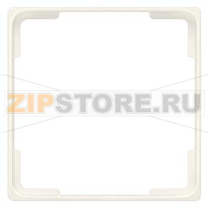 DELTA STYLE ПРОМЕЖУТОЧНАЯ РАМКА 65X65 ПЛАТИНОВЫЙ МЕТАЛЛИК Siemens 5TG1328-1 