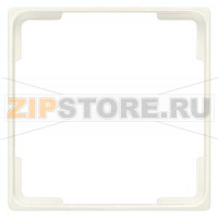 DELTA STYLE ПРОМЕЖУТОЧНАЯ РАМКА 65X65 ПЛАТИНОВЫЙ МЕТАЛЛИК Siemens 5TG1328-1