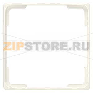 DELTA STYLE ПРОМЕЖУТОЧНАЯ РАМКА 65X65 ПЛАТИНОВЫЙ МЕТАЛЛИК Siemens 5TG1328-1 