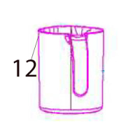Juicer cup Hurakan HKN-CFV60