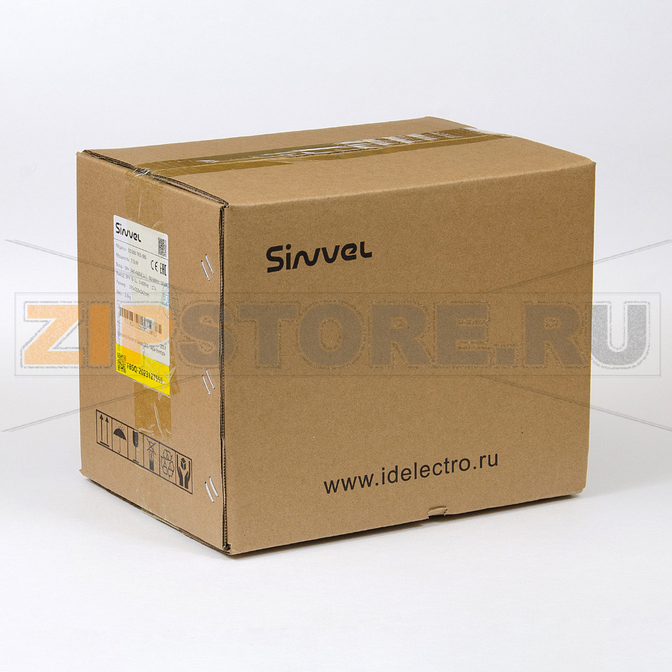 Преобразователь частоты 7.5 кВт, 3 фазы, 380 В, STO, тормозной модуль Sinvel SID300-7R5-3BS 