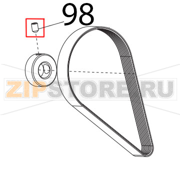 Vite senza testa NE DIN916, M6x8 Sirman Mirra 300 Y09 Vite senza testa NE DIN916, M6x8 Sirman Mirra 300 Y09Запчасть на деталировке под номером: 98