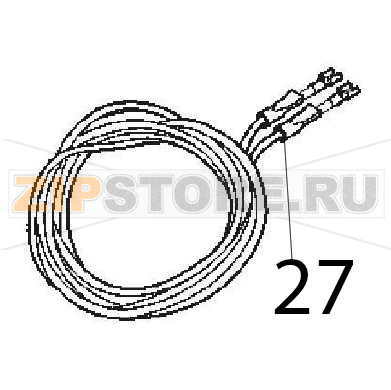 El. cables Angelo Po 04WCP1EM El. cables Angelo Po 04WCP1EMЗапчасть на деталировке под номером: 27