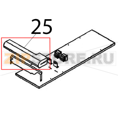 Insulanting panel Angelo Po 04WPEBV Insulanting panel Angelo Po 04WPEBVЗапчасть на деталировке под номером: 25