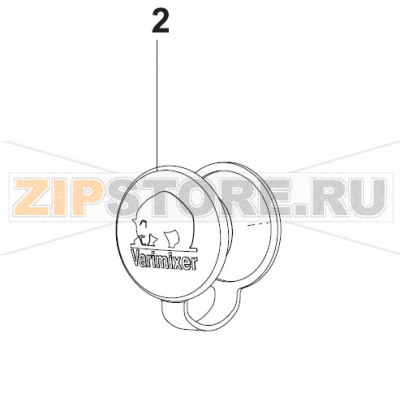 Cover for Attachment Drive - 5L Bear Varimixer RN10 VL-2                                                                                  Cover for Attachment Drive - 5L Bear Varimixer RN10 VL-2Запчасть на сборочном чертеже под номером: 2Название запчасти на датском&nbsp;языке: Cover for Attachment Drive - 5L Bear Varimixer RN10 VL-2