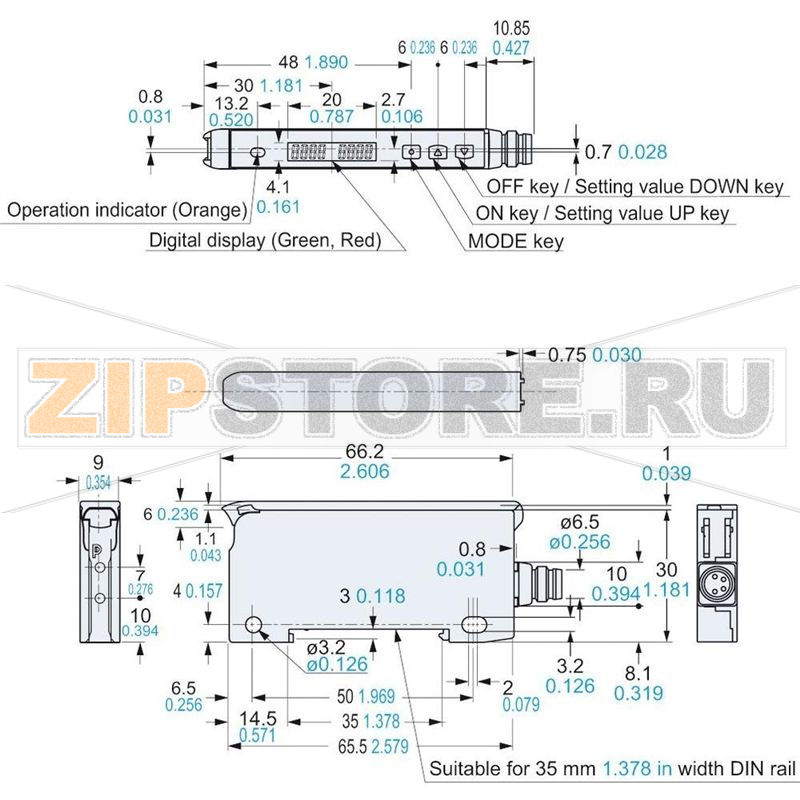 Усилитель волоконный оптический Panasonic FX102PZ 