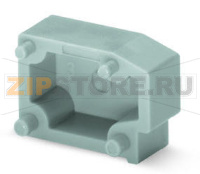 Spacer; for doubling the pin spacing; gray Wago 235-701