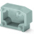 Spacer; for doubling the pin spacing; gray Wago 235-701 - Spacer; for doubling the pin spacing; gray Wago 235-701