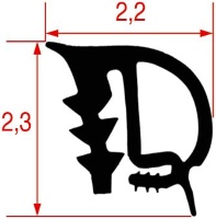 УПЛОТНИТЕЛЬ ДВЕРЦЫ ПЕЧИ 520x470 mm RATIONAL 5105.1001