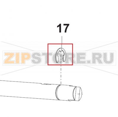 Lock Ring for Shaft ø15 DIN6799 Bear Varimixer RN10 VL-2                                                                                      1 Lock Ring for Shaft ø15 DIN6799 Bear Varimixer RN10 VL-2Запчасть на сборочном чертеже под номером: 17Название запчасти на датском&nbsp;языке: Lock Ring for Shaft ø15 DIN6799 Bear Varimixer RN10 VL-2