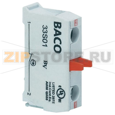 Элемент контактный 600 В, 1 шт Baco BA33S10 