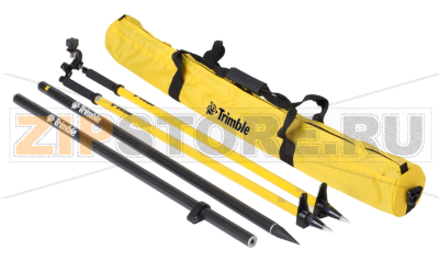 Вешка 2 м, карбоновая, с биподом (Trimble) 