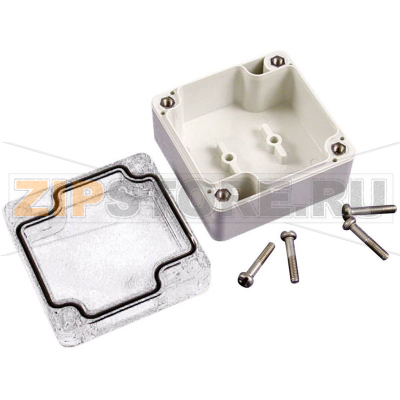 Корпус 120x65x40 мм, материал: пластик, серый, 1 шт Hammond 1554C2GYCL 