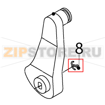 Cotter pin Hoshizaki IM-65NE Cotter pin Hoshizaki IM-65NEЗапчасть на деталировке под номером: 8