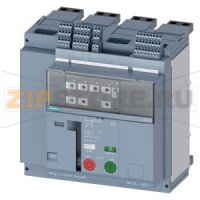 fixed-mounted circuit breakers 4-pole, frame size 0, IEC N conductor on the right In=1250A to 690V, 50/60Hz AC Icu=66kA at 415V Icu=50kA at 500V Icu=50kA at 690V ETU360 electronic trip units LSIG rotary coding switch with tripped signaling switch, RTC and