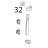 Magnet for door microswitch D=22 Unox XVC 205E