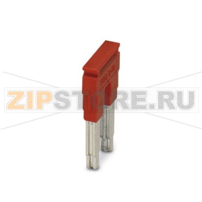 Перемычка Phoenix Contact FBS 2-12 Полюсов: 2, Цвет: красный.Минимальный заказ: 10 шт.Упаковка: 10 шт.