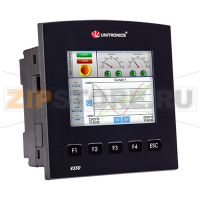 Контроллер 3.5", 24 В/DC, 20DI, 2AI/DI, 8RO, 4TO Unitronics V350-35-TR34