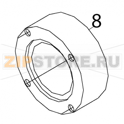 Mixer fan coupling Fagor VG-101 Mixer fan coupling Fagor VG-101Запчасть на деталировке под номером: 8Название запчасти Fagor на английском языке: Mixer fan coupling VG-101.