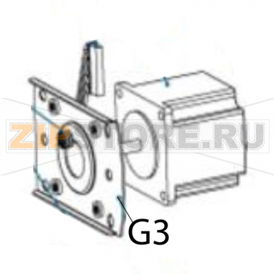 Support bracket for motor Godex T10 Support bracket for motor Godex T10Запчасть на деталировке под номером: G3Название запчасти Godex на английском языке: Support bracket for motor T10.