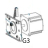 Support bracket for motor Godex T10