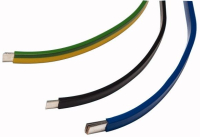 Шины медные гибкие, 630A, 11x21x1mm, черные Eaton CU-BAND11X21X1-BK