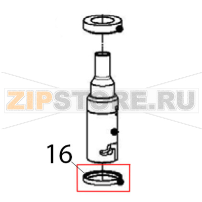 Seal MIM 60/75x8 Escher PM 60-V Seal MIM 60/75x8 Escher PM 60-VЗапчасть на деталировке под номером: 16