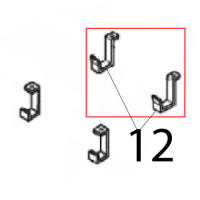 Bracket curtain Angelo Po C165D