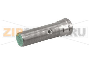 Индуктивный датчик Inductive sensor NBB8-18GM70-E2-V94 Pepperl+Fuchs General specificationsSwitching functionNormally open (NO)Output typePNPRated operating distance8 mmInstallationflushOutput polarityDCAssured operating distance0 ... 6.48 mmReduction factor rAl 0.45Reduction factor rCu 0.4Reduction factor r304 0.7Output type3-wireNominal ratingsOperating voltage10 ... 30 VSwitching frequency0 ... 500 HzHysteresistyp. 5%Reverse polarity protectionreverse polarity protectedShort-circuit protectionpulsingVoltage drop&le 3 VOperating current0 ... 200 mAOff-state current0 ... 0.5 mA typ. 0.1 &microA at 25 °CNo-load supply current&le 15 mASwitching state indicatorLED, yellowApprovals and certificatesUL approvalcULus Listed, General PurposeCSA approvalcCSAus Listed, General PurposeCCC approvalCCC approval / marking not required for products rated &le36 VAmbient conditionsAmbient temperature-25 ... 70 °C (-13 ... 158 °F)Mechanical specificationsConnection typeConnector 7/8 inch-16 UN , 4-pinCore cross-section0.34 mm2Housing materialbrass, nickel-platedSensing facePBTDegree of protectionIP67