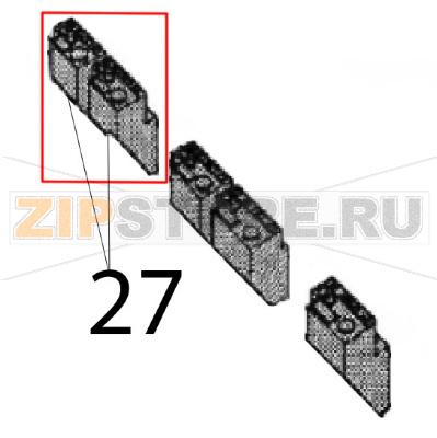 Overload relay 1.25-2 A Angelo Po C165D Overload relay 1.25-2 A Angelo Po C165DЗапчасть на деталировке под номером: 27
