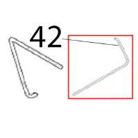 Flexible pipe L=750 Angelo Po 1G1BR1G