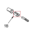 Insert, Brush Holder KitchenAid K45