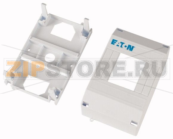 Кожух компактный пластиковый, IP30, 4 модуля Eaton MICRO-4 