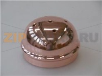 CUPOLA RAME LUCIDO ø 96 mm